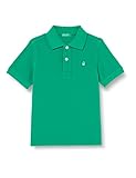 100 % algodón United Colors of Benetton Polo M/M 3089c3135 Camisa, Bright Green 108, 170 cm para Niños