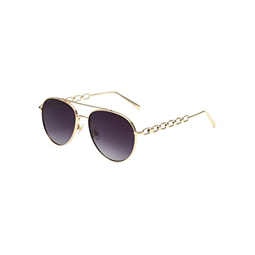 Lunettes de soleil rétro années 70 grise vintage mixte
