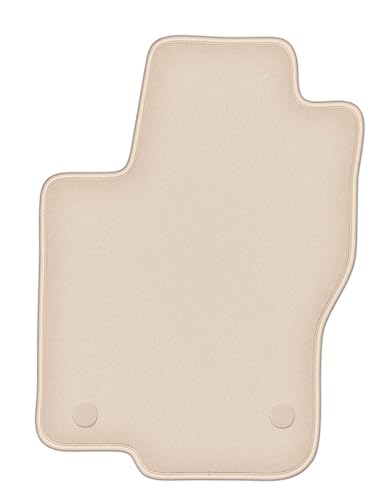 Tapis conducteur velours beige Mercedes GLE W292 SUV 2015-2019 protection auto