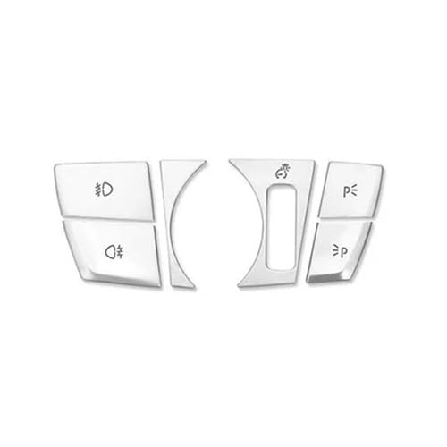 Cache-bouton de réglage des phares pour BMW Série 5 G30 et 6 GT G32 de 2018 à 2021