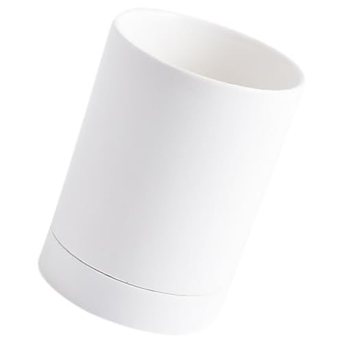 YARNOW Porta palillos y organizador de encimera de cerámica con drenaje, resistente al microondas, para cocina moderna