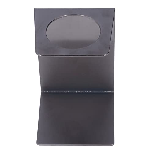 OEBUAFI Soporte para Gotero de café de Acero Inoxidable Resistente a la Luz y Al óxido, Fácil Preparación para Amantes del café, 7,1 X 3,0 Pulgadas (BLACK)