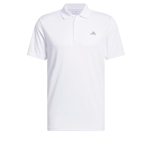 adidas - Polo Core adidas Performance pour Hommes-L-Blanc