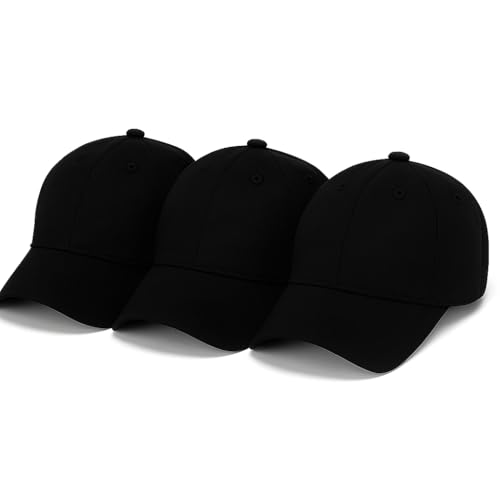 Image of Amazon Brand - Anarva Unisex Cotton Baseball Cap | Adjustable Strap | Breathable Eyelets | Sweatband | Casual Sports Cap for Men & Women