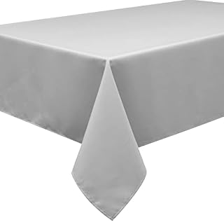 Home Direct Large Rectangular Fabric Tablecloth 140x200cm 55"x78" Navy Blue