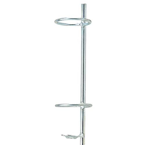 Evia - Rod Stand, Color Galvanized, Talla 30cm / 50 mm