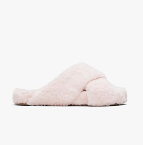 TOMS Susie Pink Faux Fur 8 B (M)