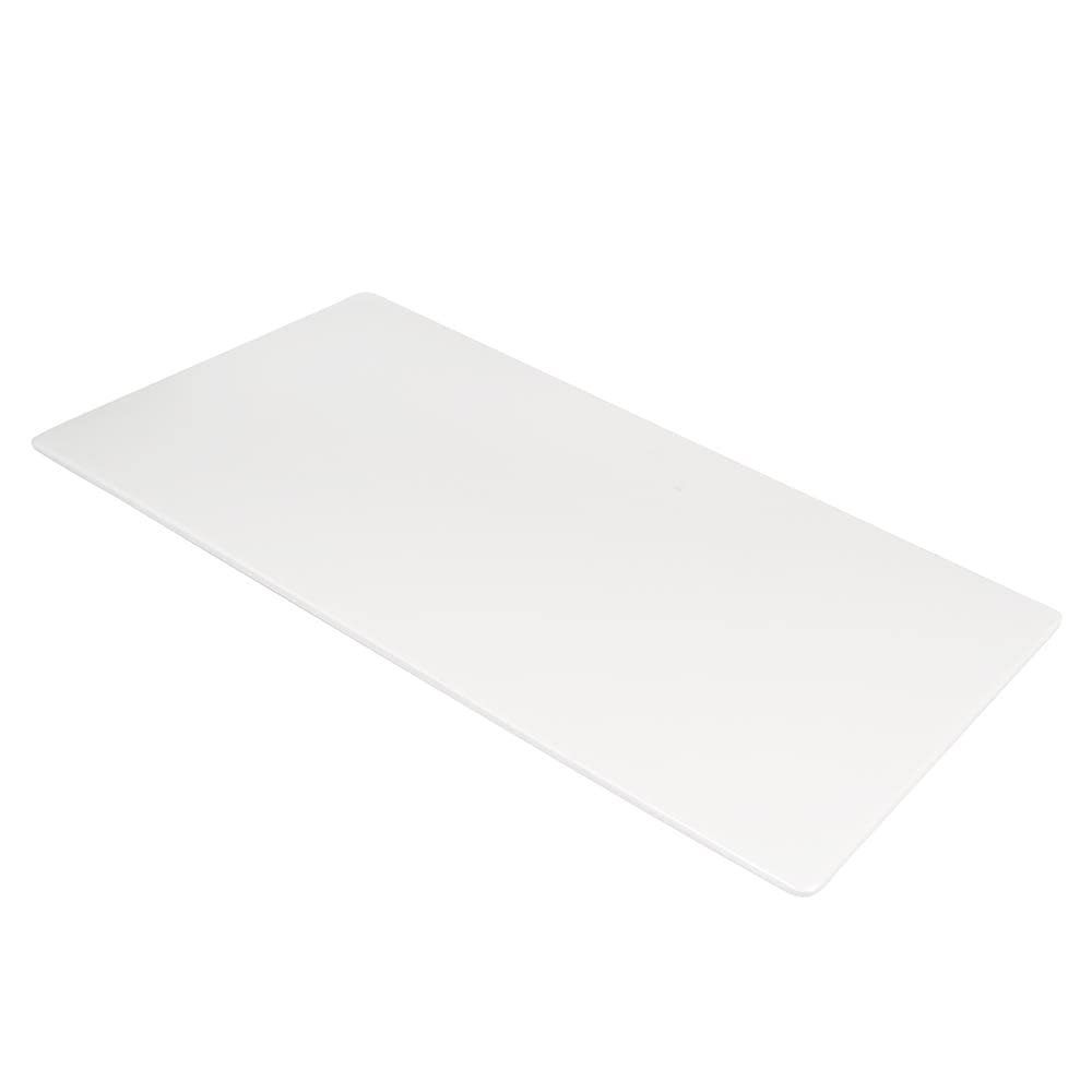 Endurance Melamine Flat Rectangular Platter by American Metalcraft – Large, Melamine, White, Model MEL189