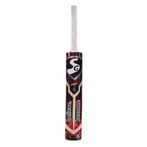 Image of Sg Sierra Plus Kashmir Willow Cricket Bat ( Size: Size 4,Leather Ball ), Wood, Multicolour