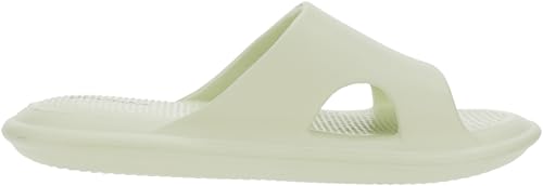 Image of BRONAX Shower Slippers for Women Men Soft Comfy Lightweight Quick Dry Flip Flops Cloud House Home Open Toe Slides Size 8 Indoor Bath Bathroom Beach Pool EVA Sole Sandals Green