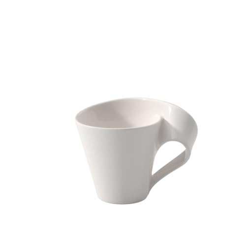 Villeroy & Boch NewWave Caffè Tasse, 250 ml, Premium Porzellan, Weiß
