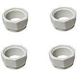 Southeastern Manufacturing AfterMarket Replacement for feed hose nut 4 pack on pool cleaner 280