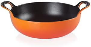 Żeliwny garnek emaliowany balti dish Le Creuset, 24 cm, 2,7 litra, płomienny