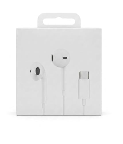 Image of [Orginal] [Apple MFi Certified] USB-C Headphones Compatible with iPhone 17 /16 /15 Series, Wired USB-C Earphones with Built-in Remote & Microphone for Music, Calls & Volume Control with Galaxy & Pixel