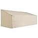 Outsunny Funda Protectora de Banco 3 Plazas Cubierta Protectora de Muebles Impermeable Exterior Jardín para Sofá Mesas Sillas Barbacoa 218x111x63/101cm