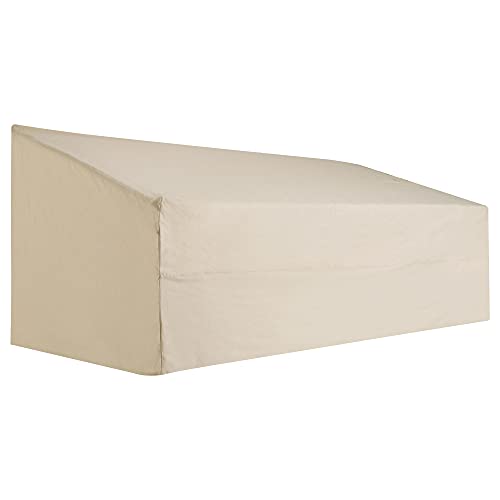 )Outsunny Funda Protectora de Banco 3 Plazas Cubierta Protectora de Muebles Impermeable Exterior Jardín para Sofá Mesas Sillas Barbacoa 218x111x63/101cm