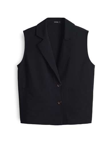 OPUS Damen Weste | Weste WILESSA Regular Key-Piece für individuelle Looks black, 42