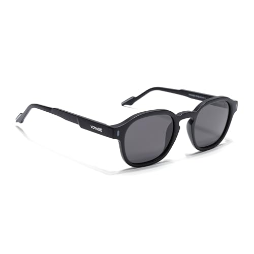 Image of Voyage Square UV Protected & Polarized Sunglasses for Men & Women