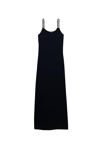 Superdry Unisex Maxi Jersey Cami Dress Kleid, Marineblau, 36 DE