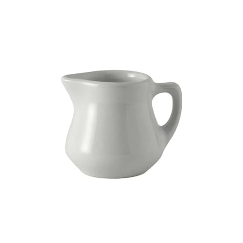 Tuxton China BWR-035 Creamer, 3-1/2 oz., 3-1/2