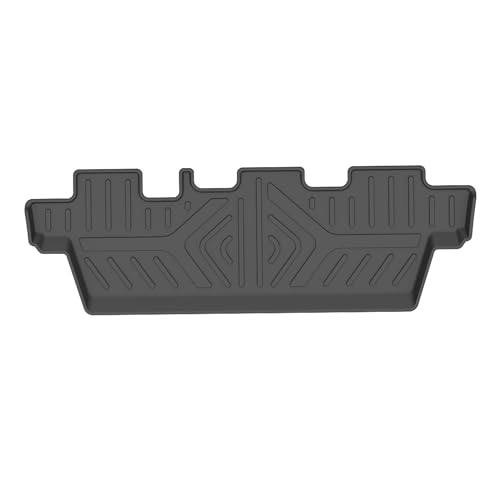 Image of GFX TPV Premium 3D Life Long Car Floor Mats Compatible with XUV-500 (2012-2021) Onwards with Trunk Mat, Black