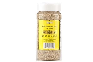 Roasted White Sesame Seeds (Iri Goma) 8 Oz by Shirakiku (8 ounce)