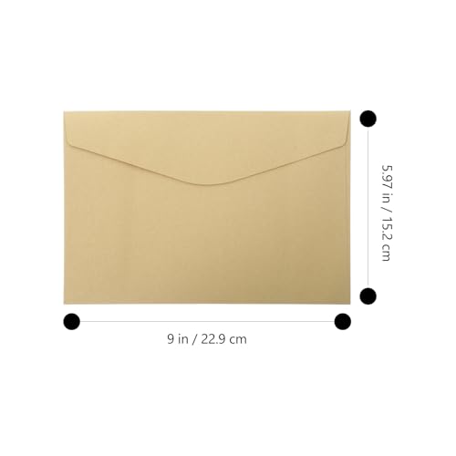 Sobres Kraft multifunción autoadhesivos 229X152 MM para cartas de felicitación y festivales 2