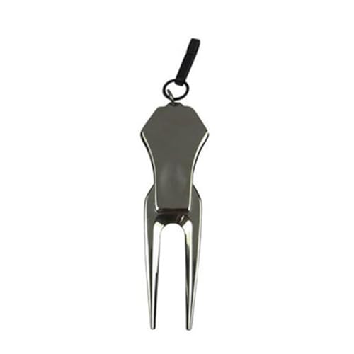 LIXSAZSE Portable Golf Pitchfork Mini Outside Putting Green Tool Professional Repair Supplies Pitch Training Aids