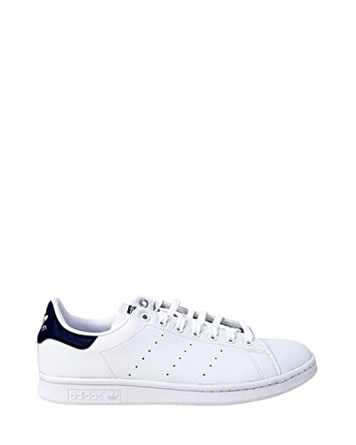 Image of adidas Men's Stan Smith Shoes (FX5501-8UK Core White /Core White /Dark Blue)