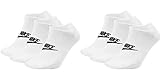 Nike 6 Paar Everyday Essential Sneaker Socks, Farbe:weiß, Größe:34-38