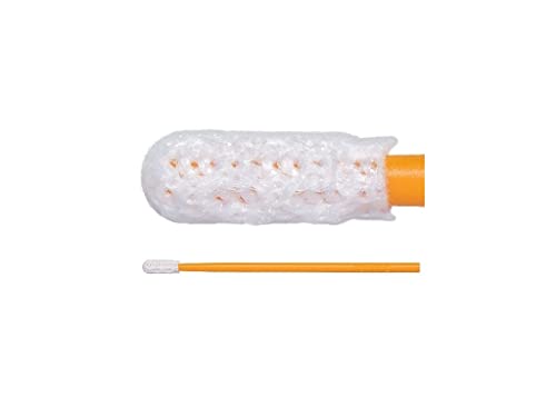 Texwipe TX802 - General-Purpose Polyester Honeycomb Mini Cleanroom Swab, 500/Bag