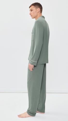 Image of Eberjey Men's William Long Pajama Set