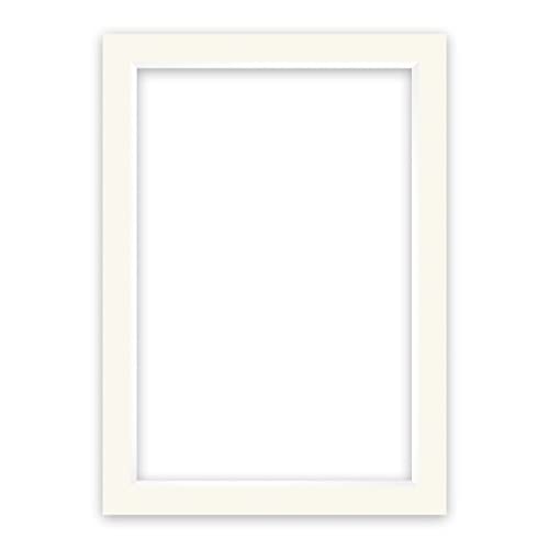 nielsen Conservation Picture Mount - Ivory White 50x70cm - Fits 40x60cm Photo - Acid-Free, pH Neutral and Protective, Smooth Surface