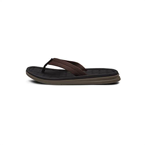 Image of Volcom Men's Recliner Sandals - Water-friendly Flip Flops With Recliner Comfort Foam Footbed