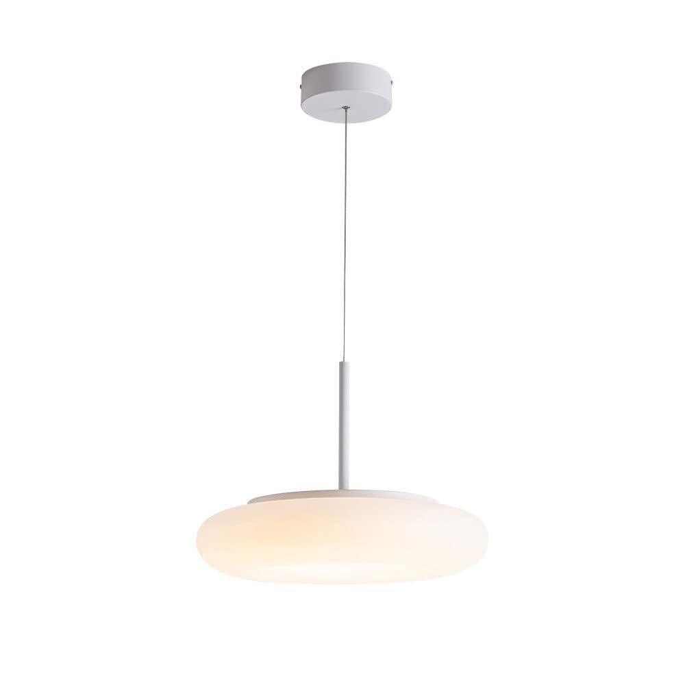 Plafonnier LED blanc moderne tricolore | Solution d'éclairage design pour salon loft