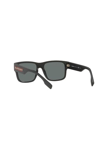 Image of BURBERRY Sunglasses BE 4358 346481 Knight Matte Black Polar Dark
