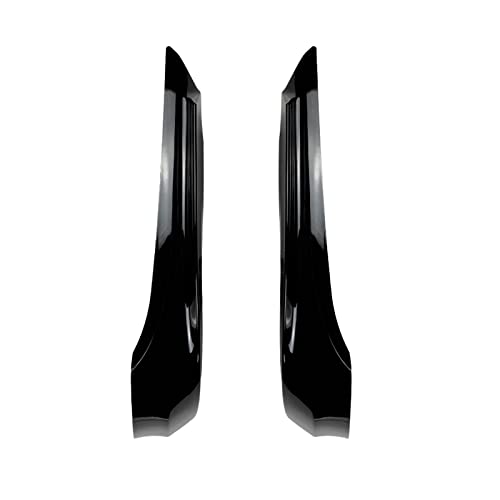 Compatible pour BMW Série 3 E90 E91 LCI Facelift, kit carrosserie avec Spoiler et aileron de Pare-Chocs Avant (2007-2012)(Silver)