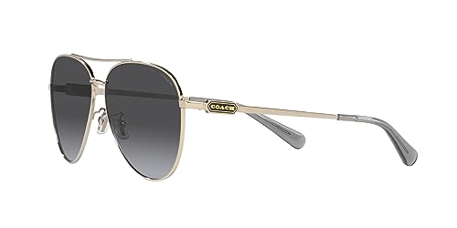 Coach Women's Hc7140 Aviator Sunglasses3