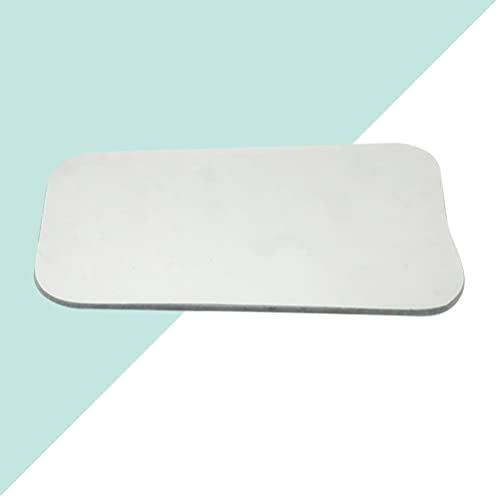 EXCEART Dentalglasreflektor Doppelseitiger Zahnspiegel Für Dentalfotografie Mit Polierten Kanten Leichtgewichtiger Reflektor Für Kaltsterilisation 11.80X6.50X0.50Cm