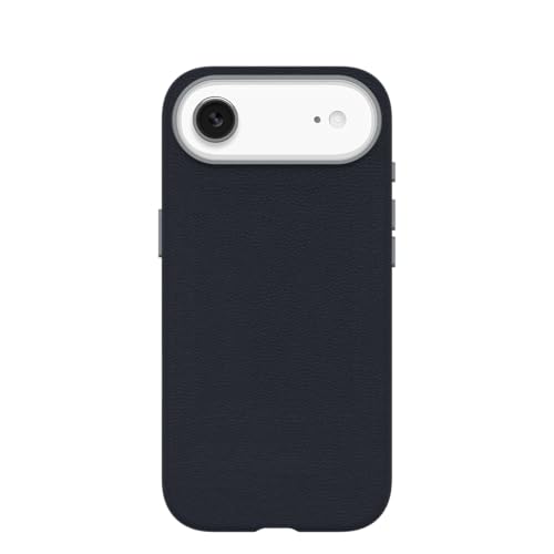 Image of OtterBox iPhone Air Symmetry Series Cactus Leather Case - Blue Sentiment - Slim, Premium Protective iPhone Case