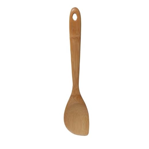 Joyce Chen , Left-Handed Burnished Bamboo Spatula, 13-Inch