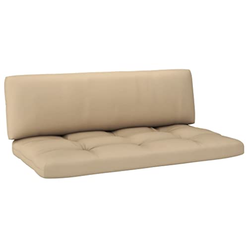 MUSEVANE 4-TLG. Paletten-Lounge-Set mit Kissen Grün Kiefer Imprägniert – Bild 7