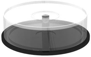 MediaRange Optical Disc Case Spindle Case 25 Discs Transparent, W128288459 (Case 25 Discs Transparent)