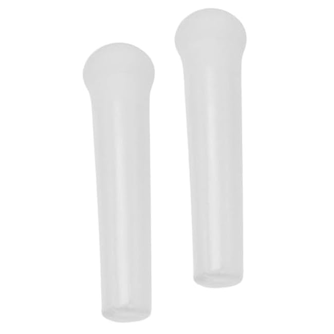 PRETYZOOM 2Pcs Ceramic Garlic Pestle Grinding Rods Ergonomic Design for Easy Mashing of Spices and Seasonings Kitchen Gadget for Efficient Food Preparation