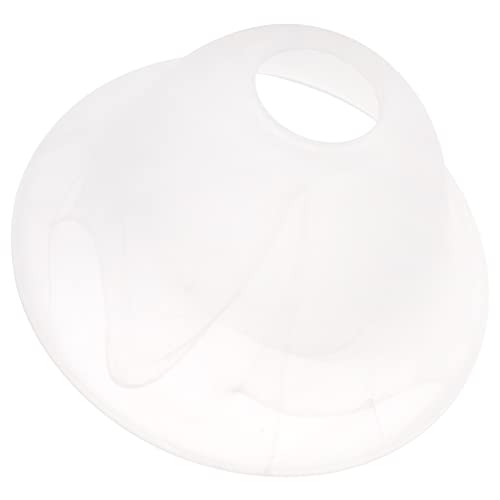 NUOBESTY Pantalla De Lámpara Colgante De Vidrio Cubierta De Luz Decorativa 7.28X7.28X3.93 in Protección Contra El Polvo Fácil Instalación Para Dormitorio Sala De Estar E Interior