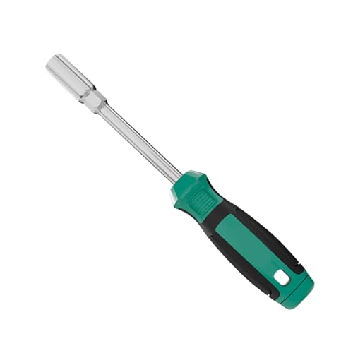 Image of Hex Nut Driver Set - 5-13mm Deep Nut Driver Set | Hollow Shaft Nut Driver | Screwdriver Set with Nonslip Hand Grips | Nut Wrench Repair Tools with Hand Grips for Ightening and Loosening Fasteners
