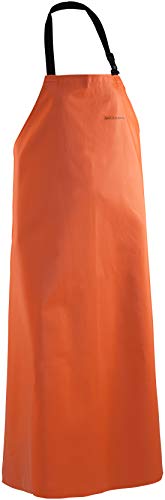 Grundéns Men's Clipper Fishing Apron, Orange - One Size