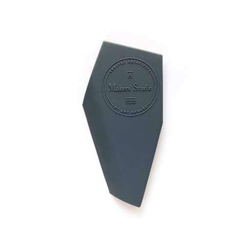 Multisided Rubber Squeegee | Professional Mesh Stencil Screen Printing Tool for Applying Chalk Paste, Inks, Paints, Crafts, and More | A Maker's Studio