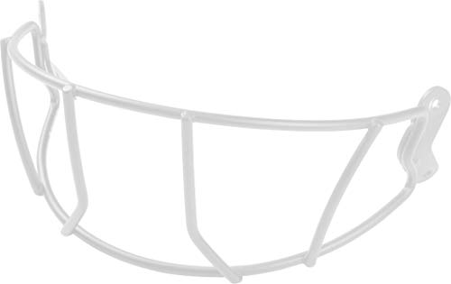 Casque de baseball Rawlings Mach blanc unisexe avec grille de protection intégrée