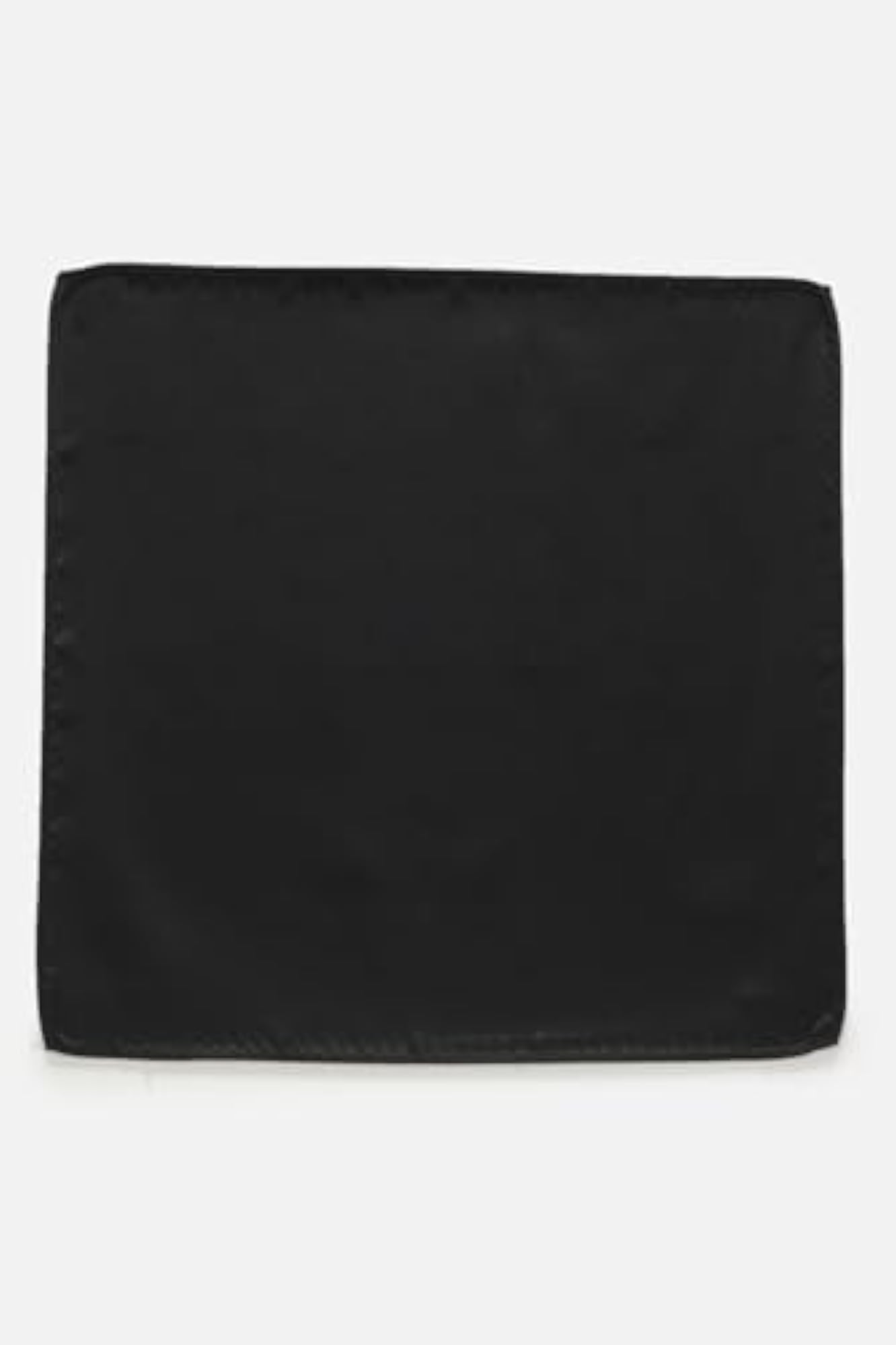 Men's Black Party Tie Pocket Square and Cufflink Set